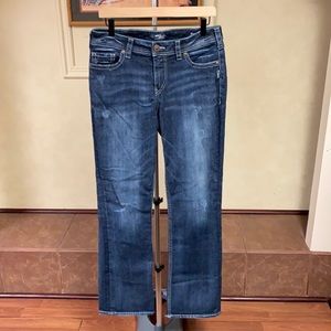 Silver Suki High Slim BooJeans Fluid Denim